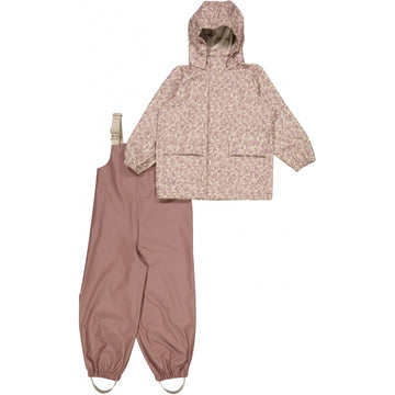 Wheat Outerwear Regnsæt Olaj m. Seler Rainwear 2475 rose flowers