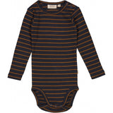Wheat Rib Body Underwear/Bodies 1397 midnight blue stripe
