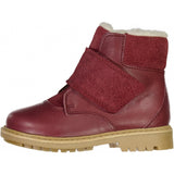Wheat Footwear Sigge Printet Velcro Støvle Winter Footwear 2120 berry
