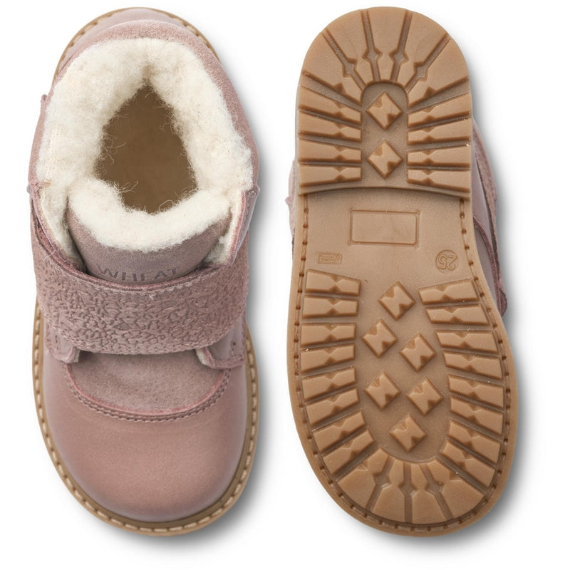 Wheat Footwear Sigge Printet Velcro Støvle Winter Footwear 2026 rose