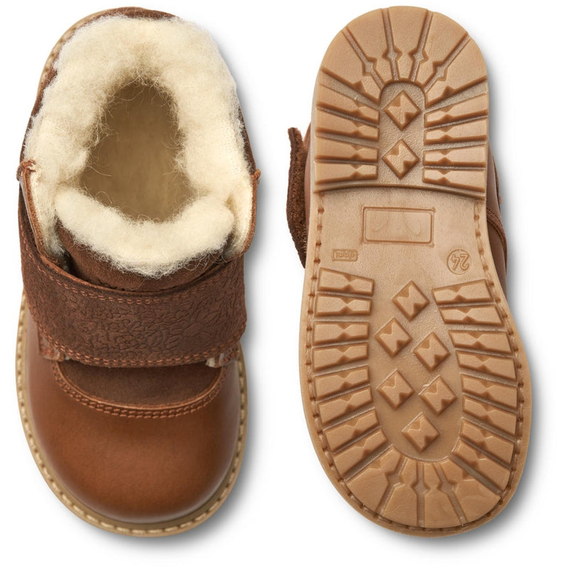 Wheat Footwear Sigge Printet Velcro Støvle Winter Footwear 3520 dry clay