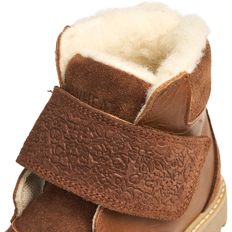 Wheat Footwear Sigge Printet Velcro Støvle Winter Footwear 3520 dry clay
