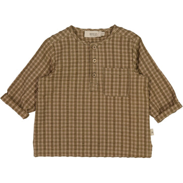 Wheat Main Skjorte Bjørk Shirts and Blouses 3035 pine check