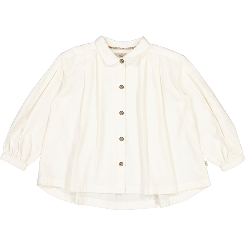 Wheat Main Skjorte Fabiola Shirts and Blouses 3129 eggshell 