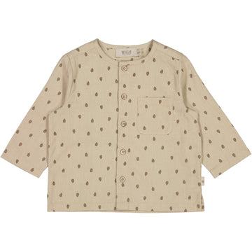 Wheat Main Skjorte Jamie Shirts and Blouses 0074 gravel sprucecone