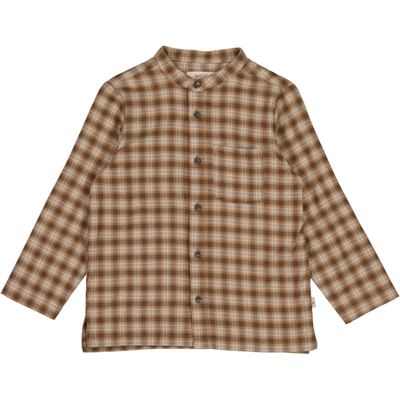 Wheat Main Skjorte Laust Shirts and Blouses 3013 hazel check