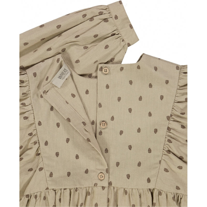 Wheat Skjortebluse Molly Shirts and Blouses 0074 gravel sprucecone
