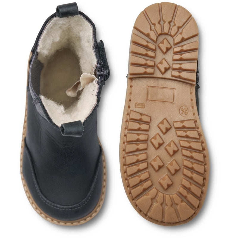 Wheat Footwear Sonni Høj Chelsea Støvle Winter Footwear 0033 black granite