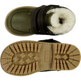 Wheat Footwear Stewie Velcro Tex Støvle Winter Footwear 4214 olive