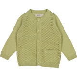 Wheat Strik Cardigan Ray Knitted Tops 4095 forest mist