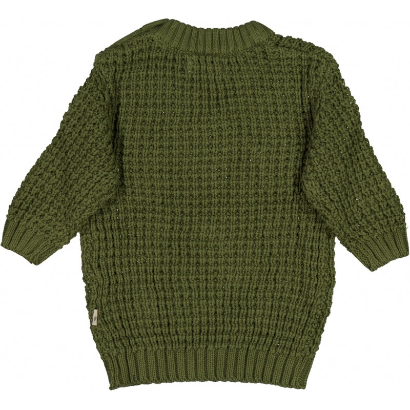 Wheat Strik Pullover Charlie Knitted Tops 4099 winter moss
