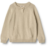 Wheat Strik Pullover Dima Knitted Tops 3140 fossil
