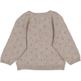 Wheat Strik Pullover Mira Knitted Tops 3229 warm grey melange