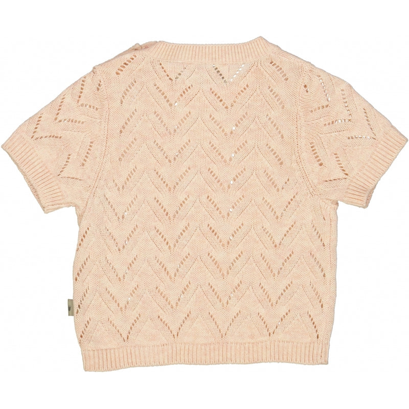 Wheat Strik T-shirt Shiloh Knitted Tops 9206 multi melange