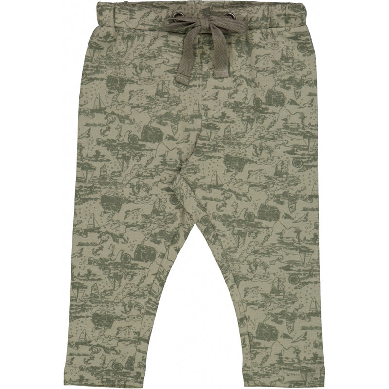 Wheat Main Sweatbukser Manfred Trousers 4222 dried sage sealife