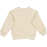 Wheat Main Sweatshirt Broderet Blomsterkrans Sweatshirts 3235 moonlight melange