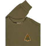 Wheat Sweatshirt Plys Juletræ Badge Sweatshirts 3531 dry pine