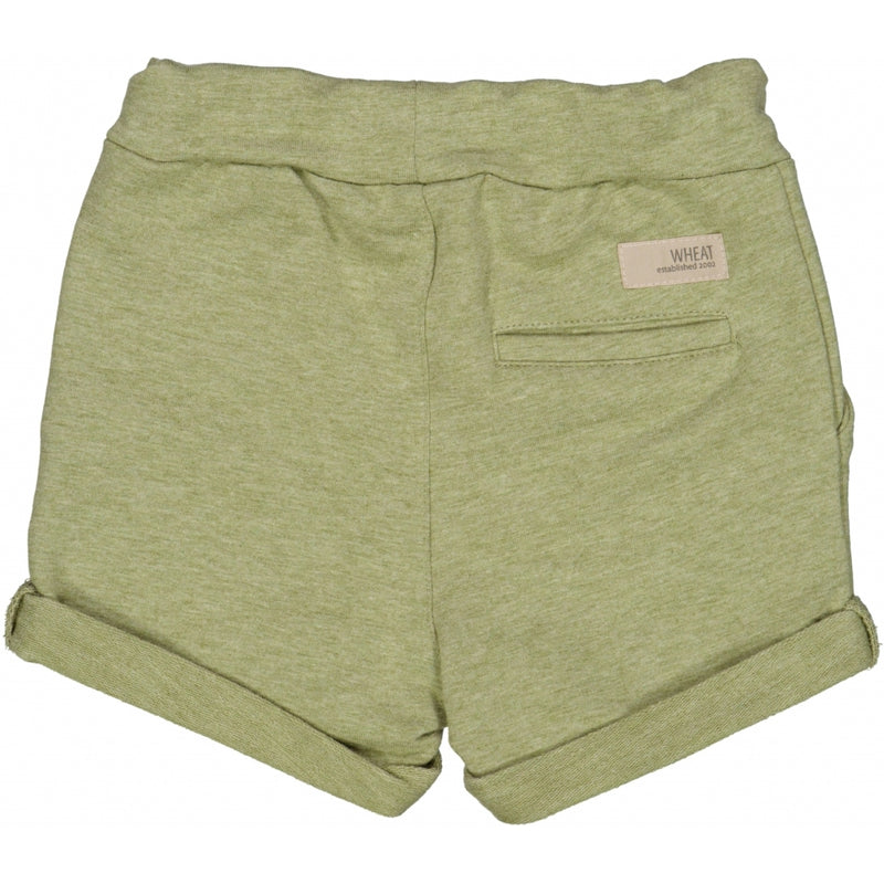 Wheat Main Sweatshorts Manfred Shorts 4092 forest mist melange