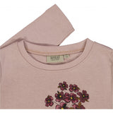 Wheat T-Shirt Blomster Mus Jersey Tops and T-Shirts 2487 rose powder