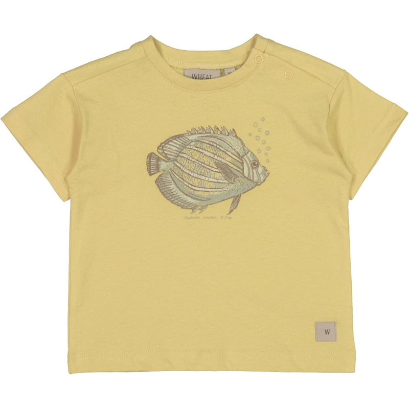 Wheat Main T-Shirt Fisk Jersey Tops and T-Shirts 5501 moonstone