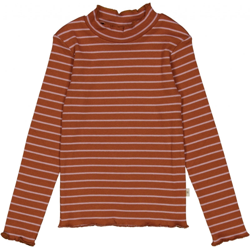 Wheat T-Shirt Louann Jersey Tops and T-Shirts 0003 bronze stripe