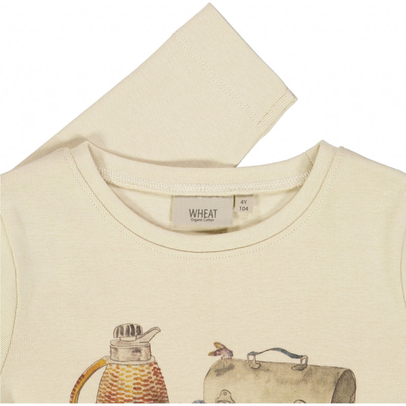 Wheat T-Shirt Picnic Jersey Tops and T-Shirts 3186 clam
