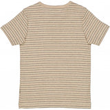 Wheat T-shirt Bertram Jersey Tops and T-Shirts 5414 oat melange stripe