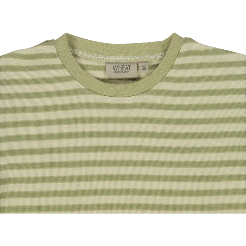 Wheat Main T-shirt Fabian Jersey Tops and T-Shirts 4142 green stripe