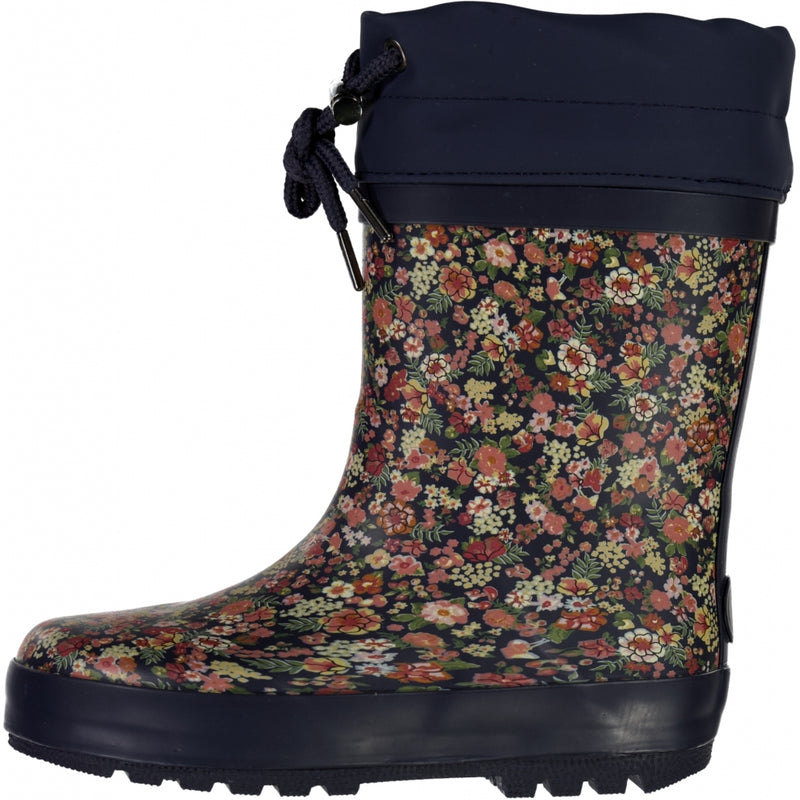 Wheat Footwear Termo Gummistøvle Rubber Boots 1063 ink flowers