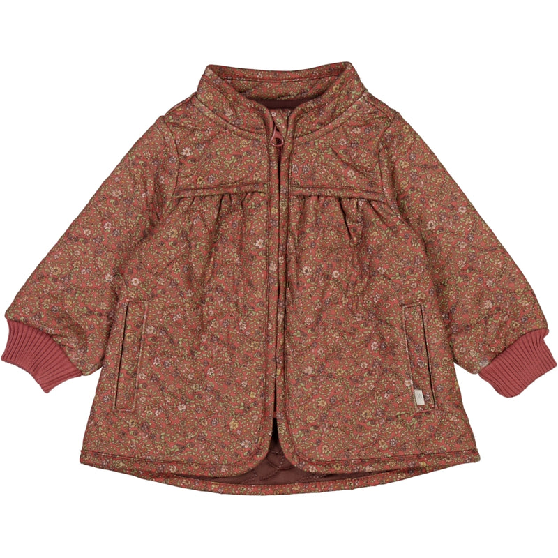 Wheat Outerwear Thermo Jakke Thilde | Baby Thermo 2125 tangled flowers