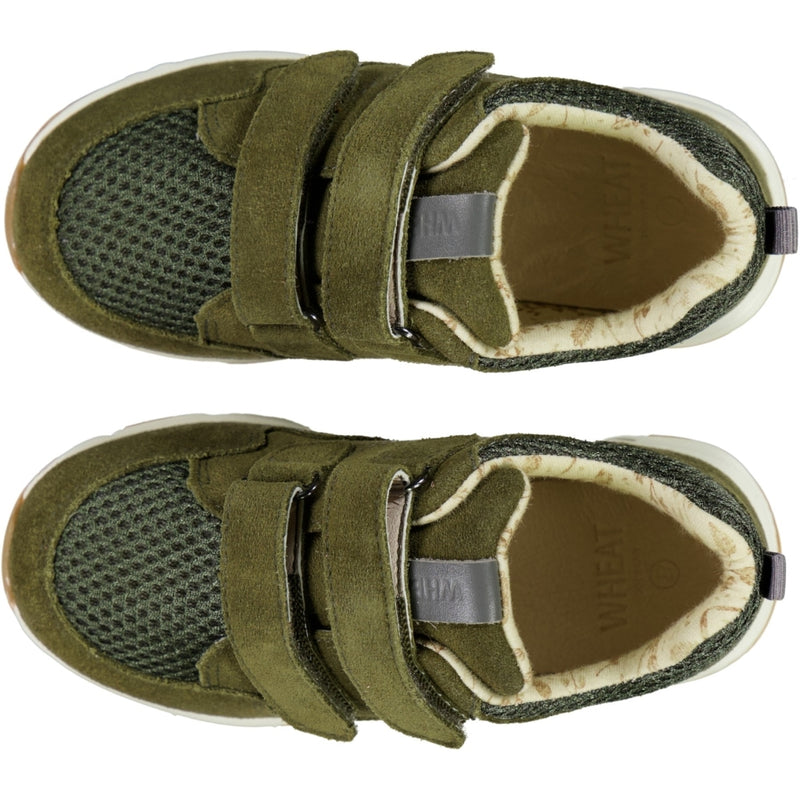 Wheat Footwear Toney Velcro Sneaker Sneakers 4121 heather green