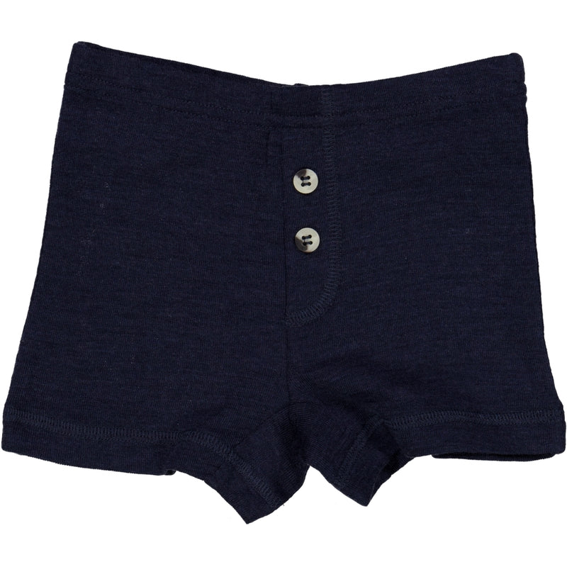 Wheat Wool Uld Boxershorts Underwear/Bodies 1432 navy