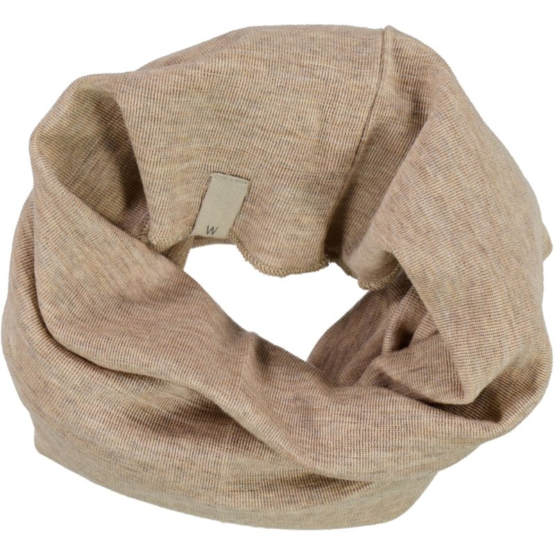 Wheat Wool Uld Halstørklæde Acc 3204 khaki melange