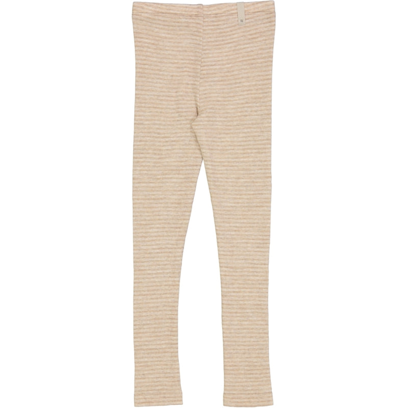 Wheat Wool Uld Leggings Leggings 3206 khaki stripe