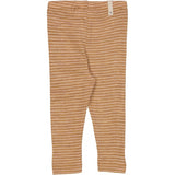 Wheat Wool Uld Leggings Leggings 3515 clay melange wool stripe