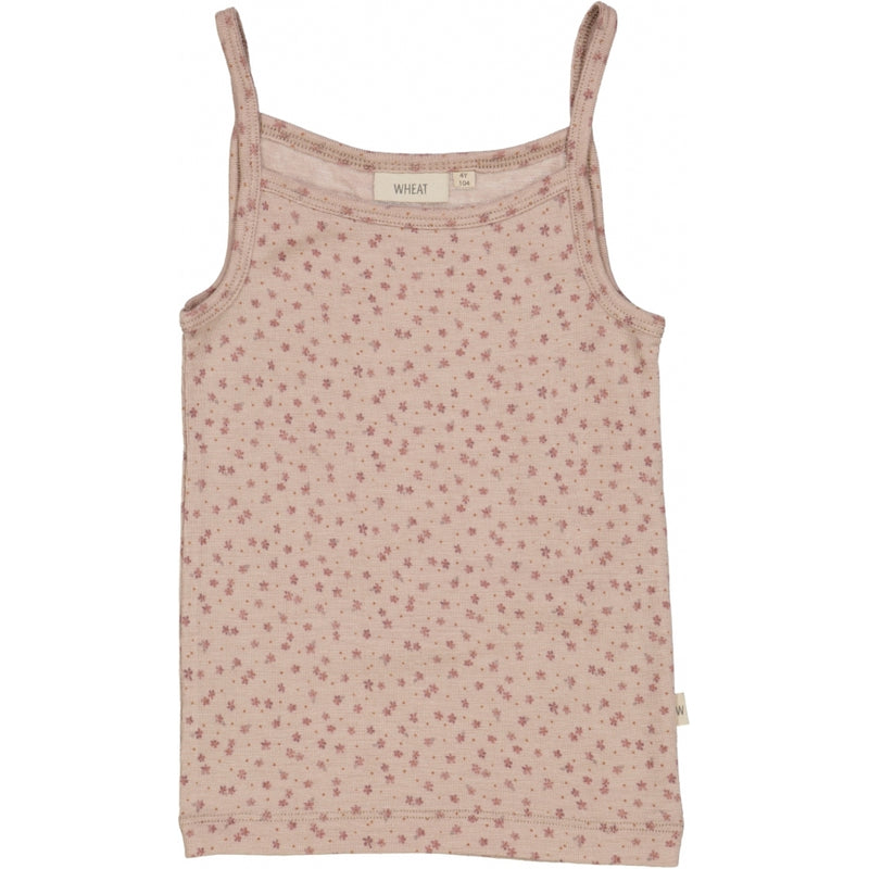Wheat Wool Uld Tanktop Underwear/Bodies 2279 flower dots
