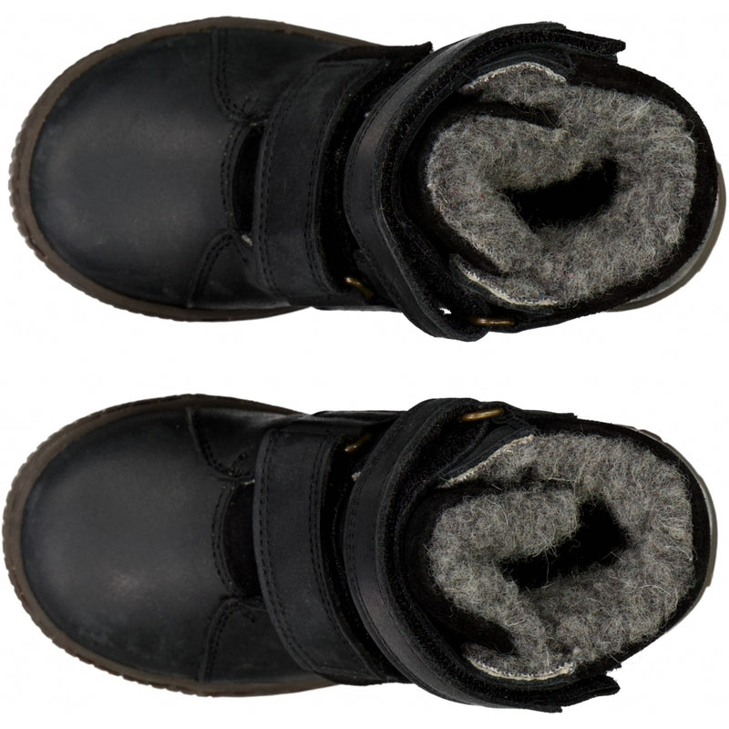Wheat Footwear Van Velcro Tex Støvle Winter Footwear 0021 black