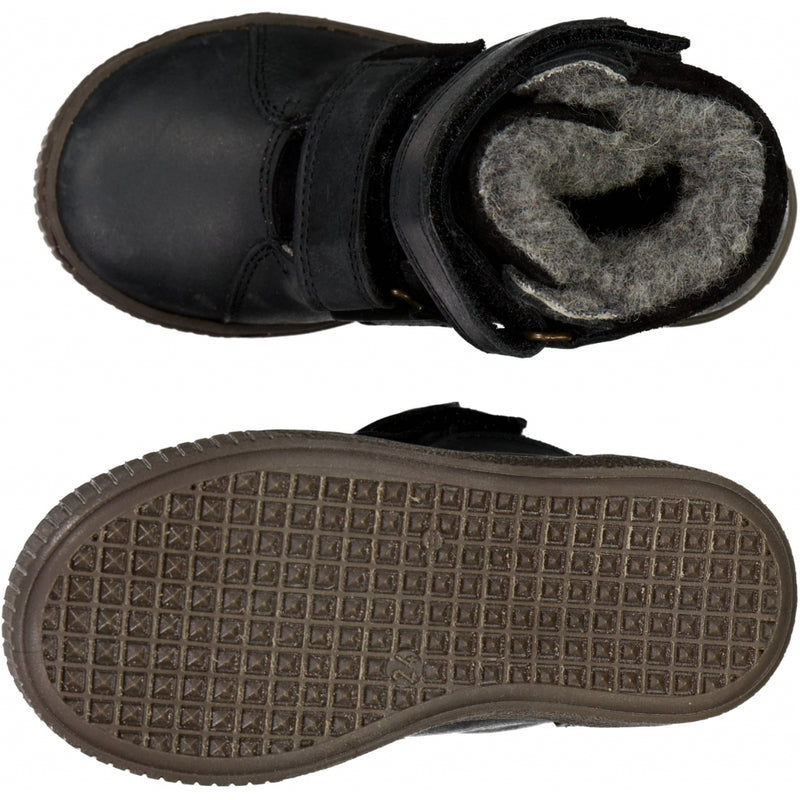 Wheat Footwear Van Velcro Tex Støvle Winter Footwear 0021 black