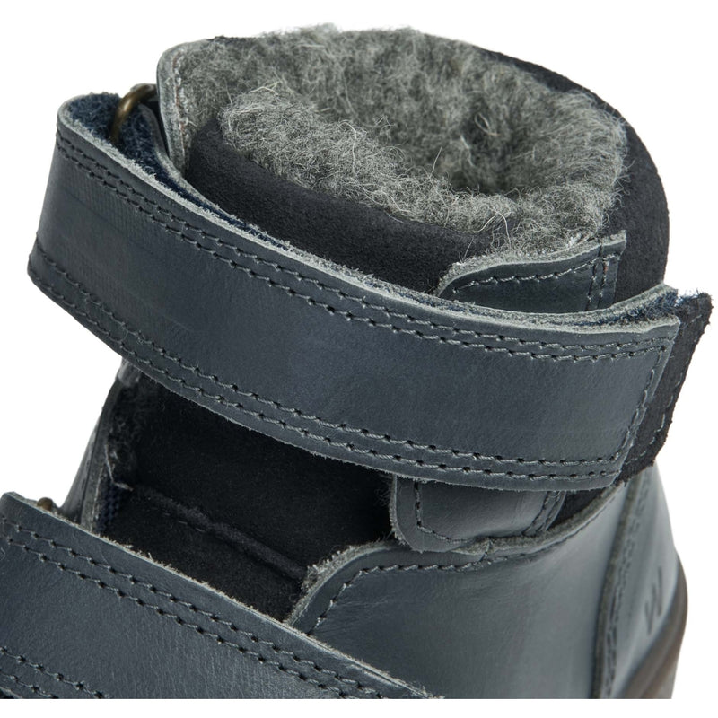 Wheat Footwear Van Velcro Tex Støvle Winter Footwear 0033 black granite