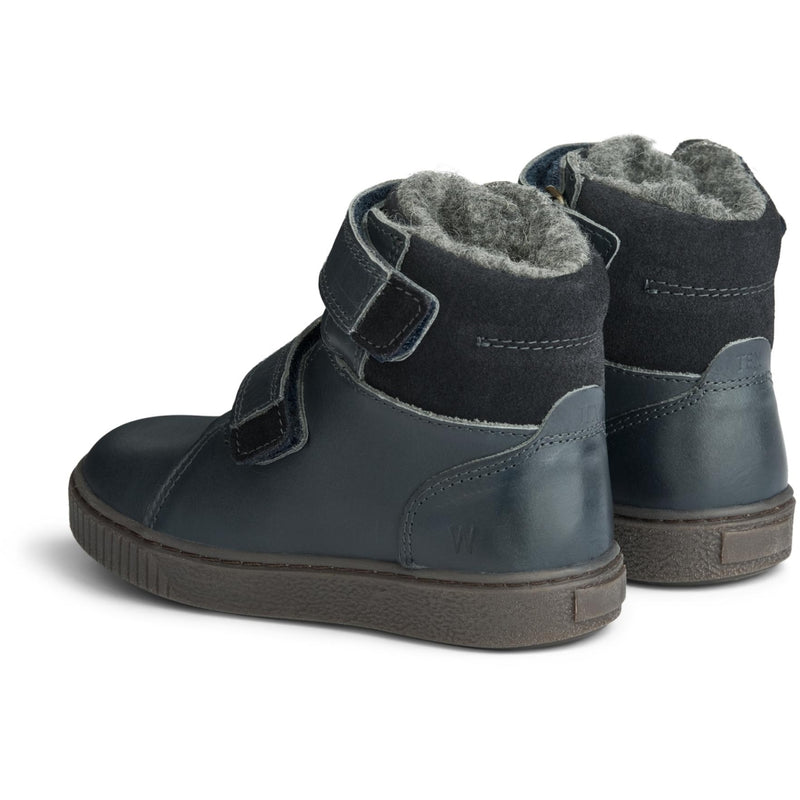 Wheat Footwear Van Velcro Tex Støvle Winter Footwear 0033 black granite
