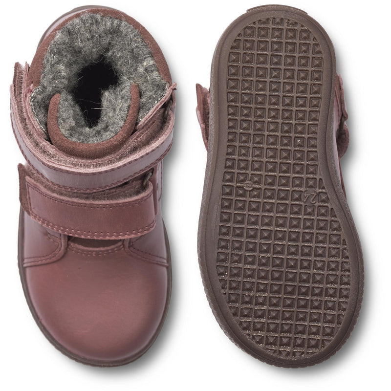 Wheat Footwear Van Velcro Tex Støvle Winter Footwear 1239 dusty lilac