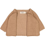 Wheat Wrap Cardigan Siva Knitted Tops 3320 affogato